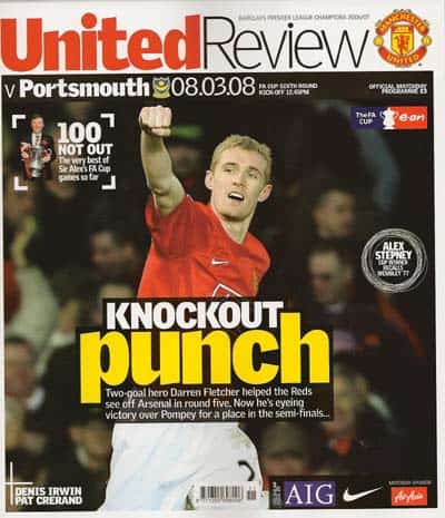 Manchester United FC v Portsmouth FC